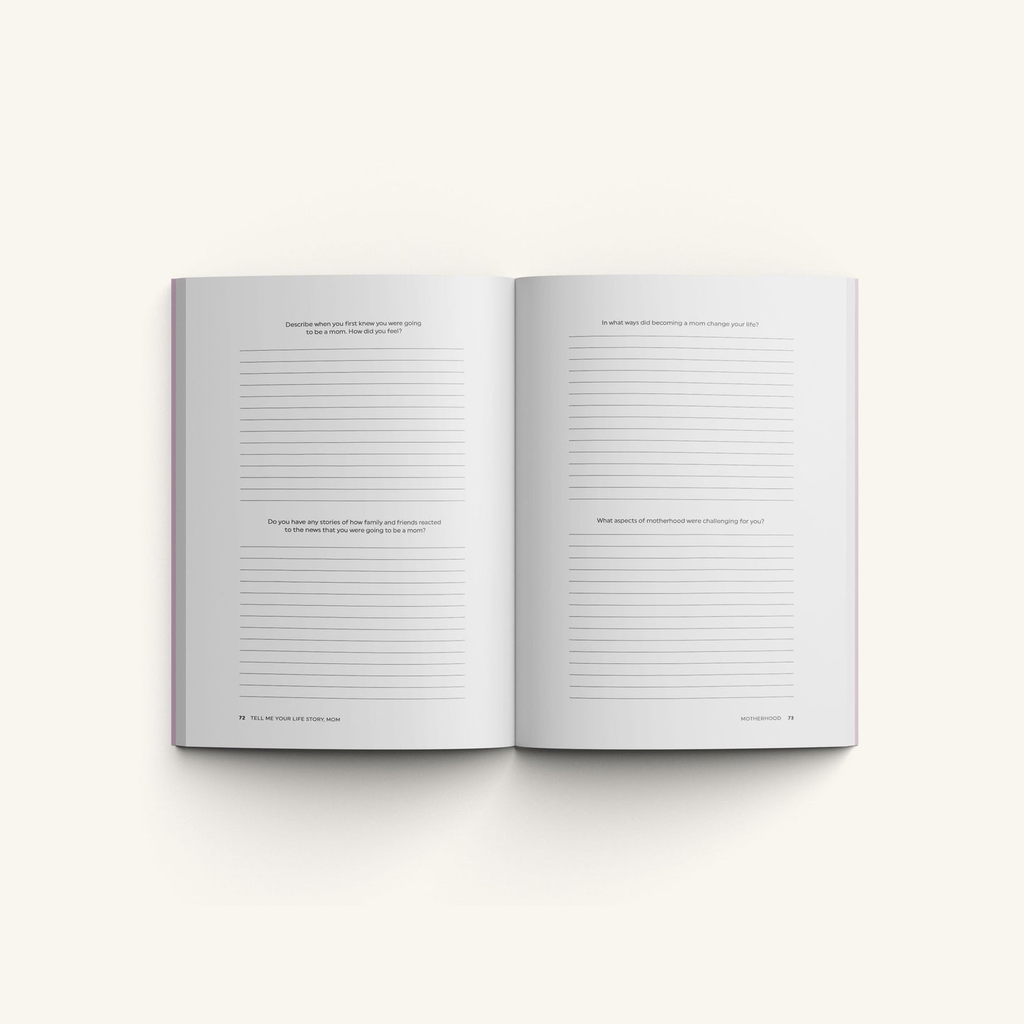 Tell Me Your Life Story Mom